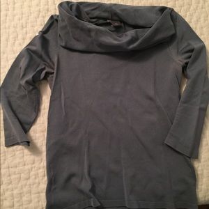 Ann Taylor silk cowl neck